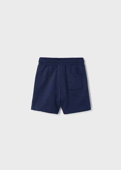 MAYORAL: BOYS BASIC COTTON NAVY SHORTS