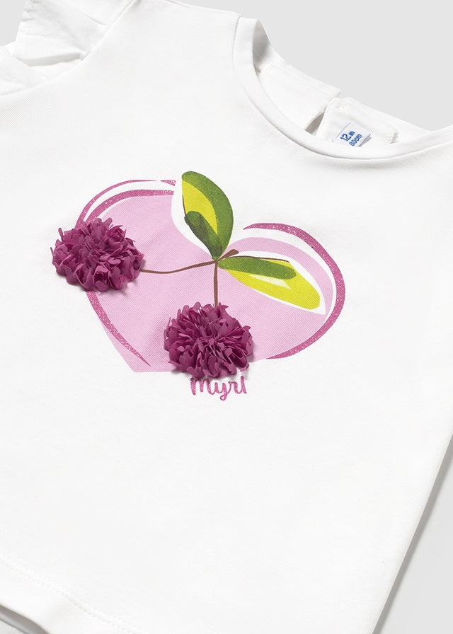 MAYORAL: GIRLS CHERRY BLOUSE