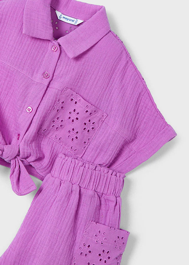 MAYORAL: GIRLS SHORT SET