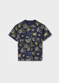 MAYORAL: BOYS SMILEY FACE T-SHIRT