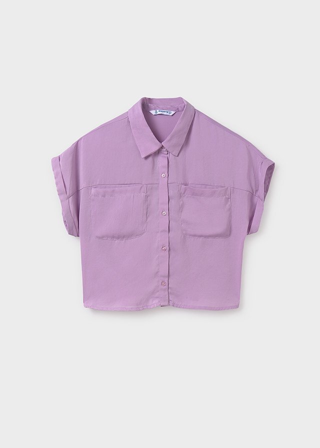 MAYORAL: GIRLS LILAC BLOUSE