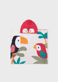 Mayoral: Tucson’s Red Striped Hooded Poncho Towelh