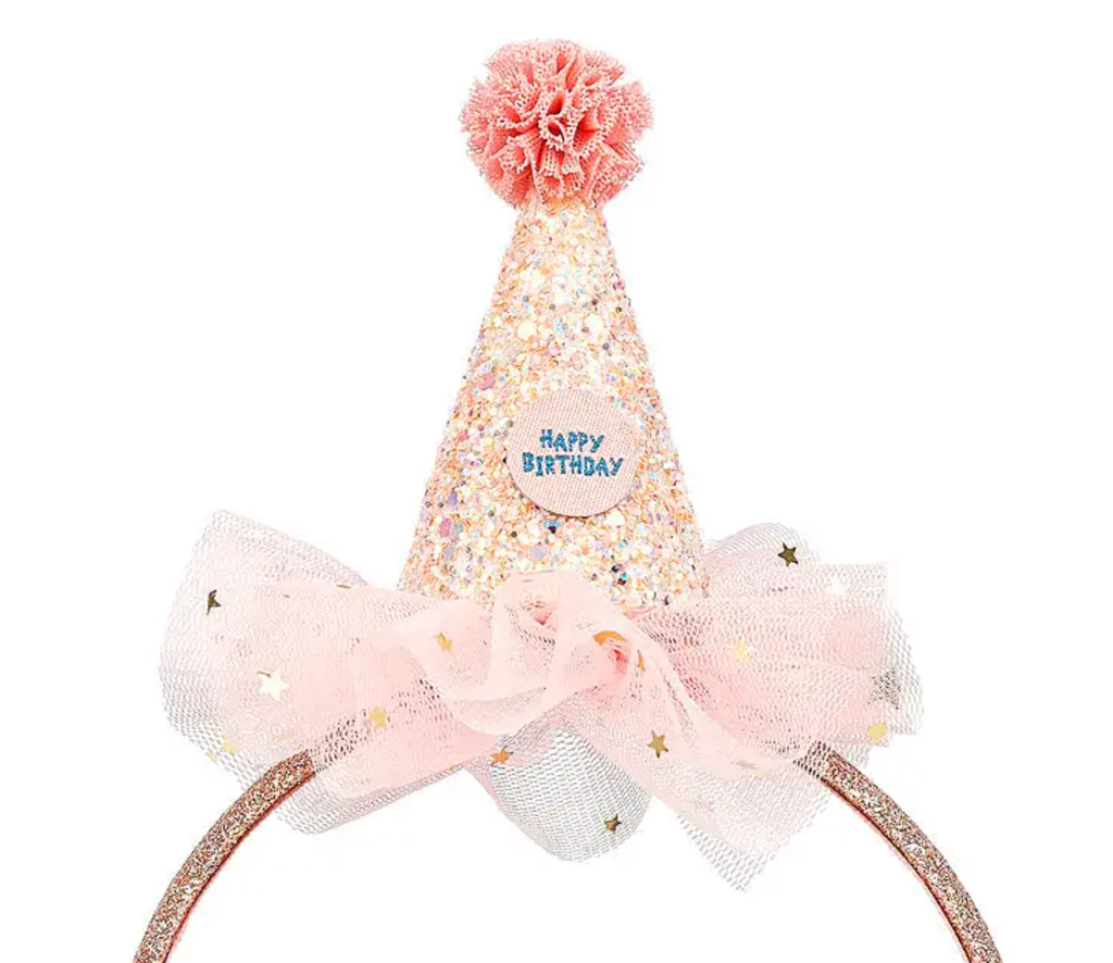 Birthday Tiara (gold)  - Costume Accessory for Kids