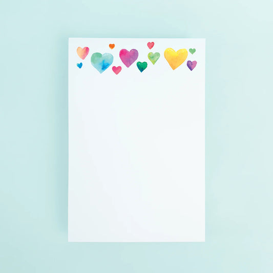 TAYLOR PALADINO: HEARTS NOTEPAD