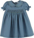 Luli & Me : Fall Garden Dress - Blue