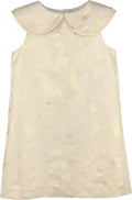 Luli & Me : Golden Flowers A-Line - Gold