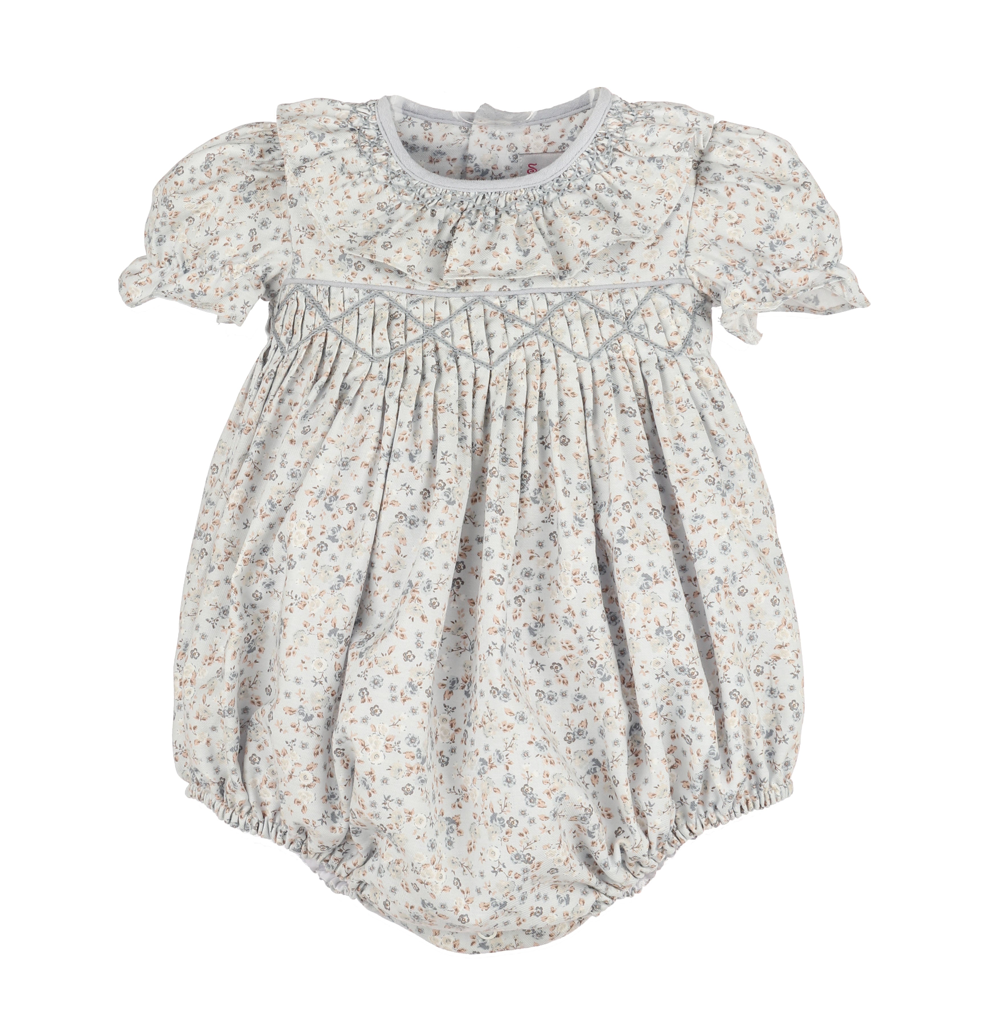Luli & Me : Bloomy Chintz Bubble - Blue