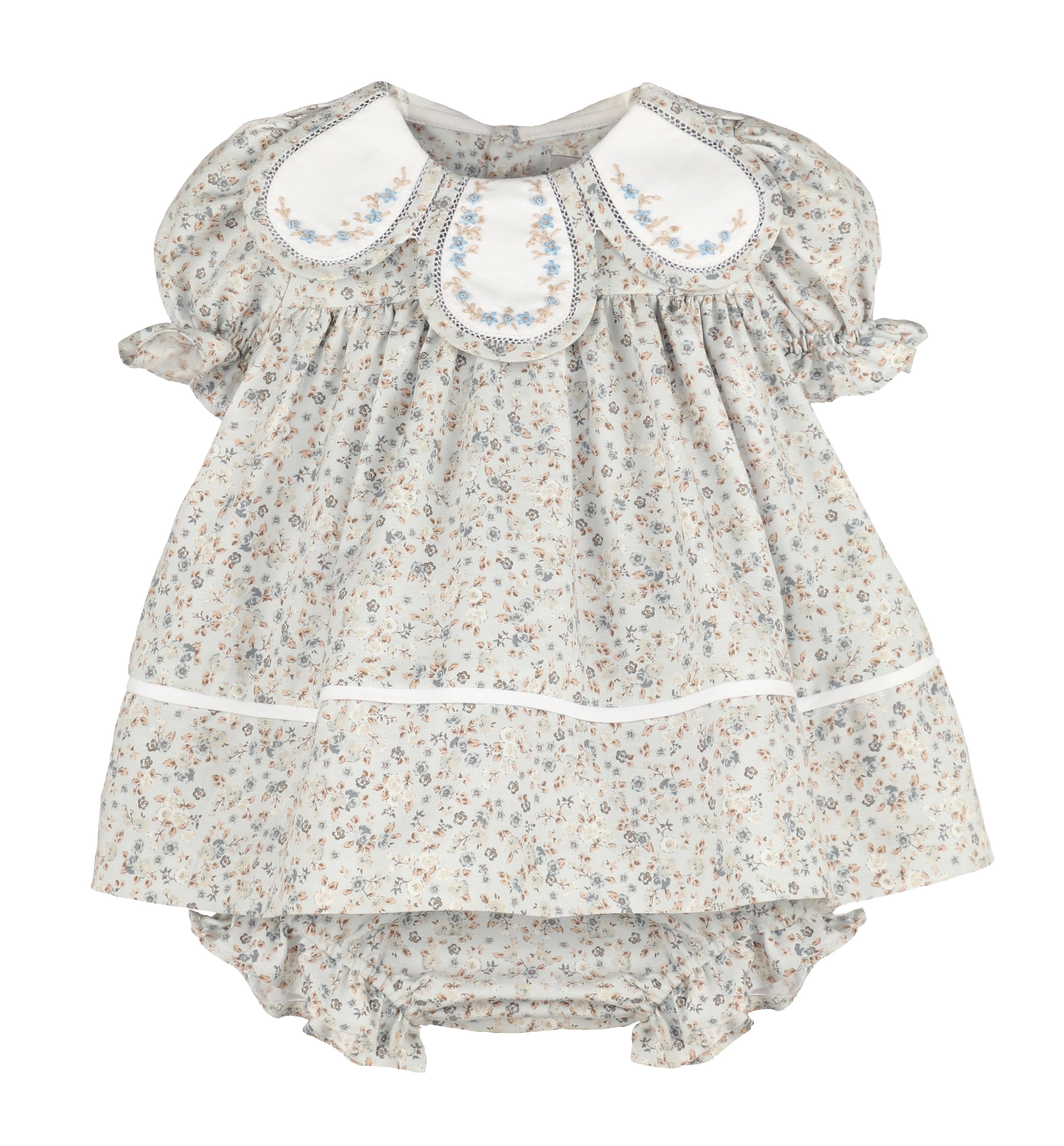 Luli & Me : Bloomy Chintz Petal Float - Blue