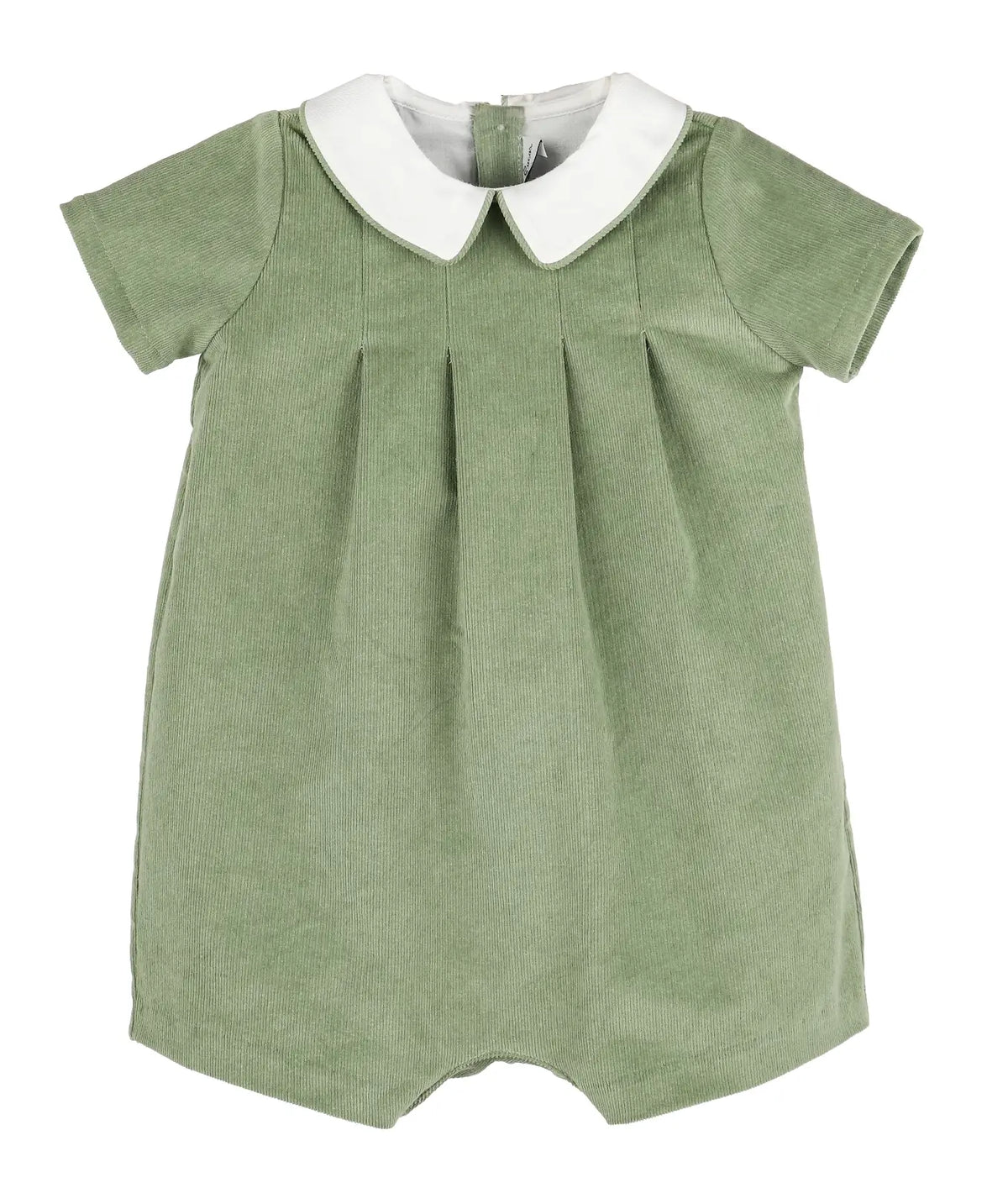 Sophie & Lucas : Heirloom Cord Boy Bubble - Green