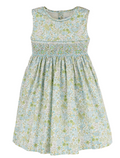 LULI & ME: FLORAL BOUQUET SMOCK DRESS