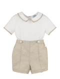 LULI & ME: LINEN BOY SET
