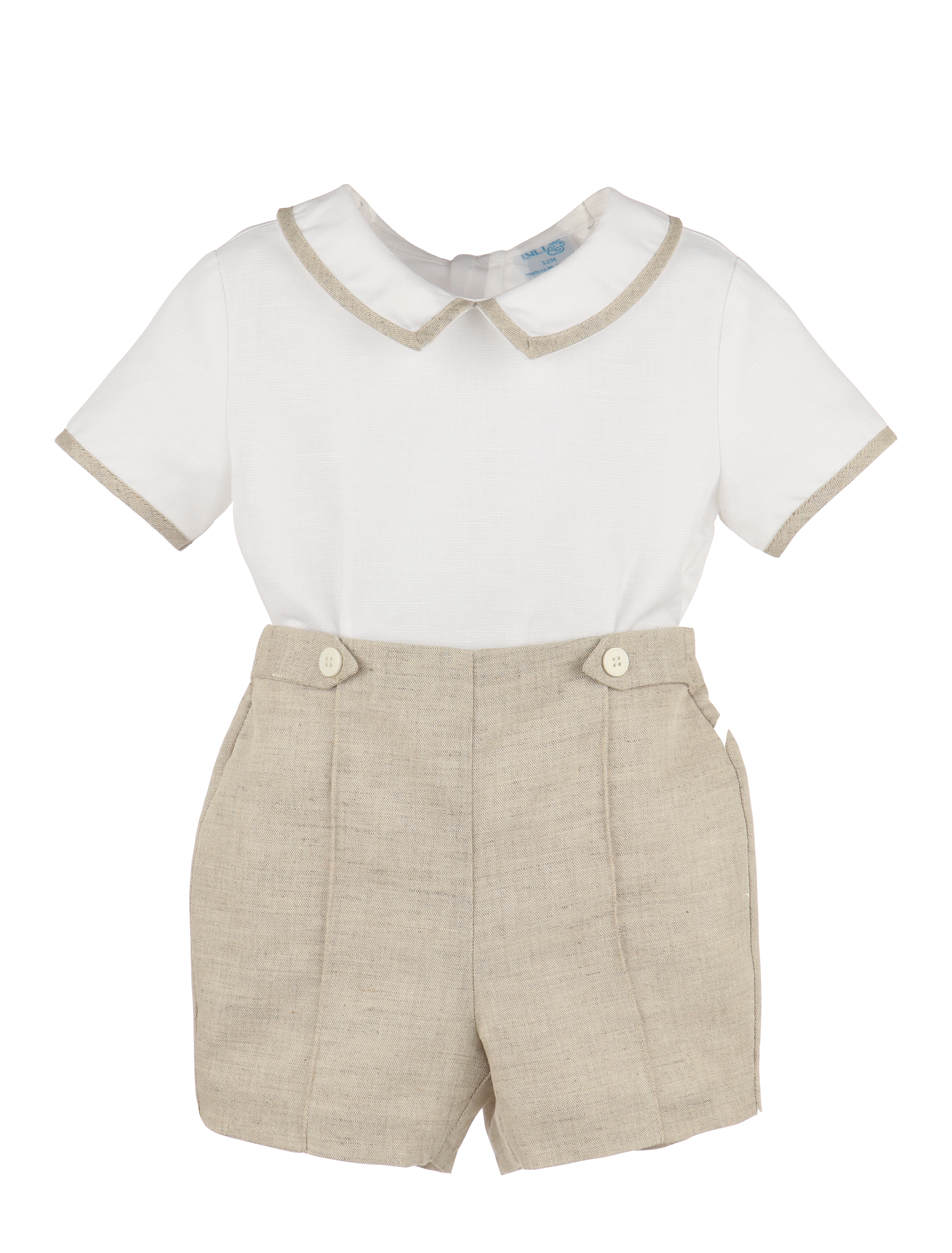 LULI & ME: LINEN BOY SET