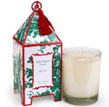 Holiday Classic Toile Pagoda Box Candle 10 Ounce
