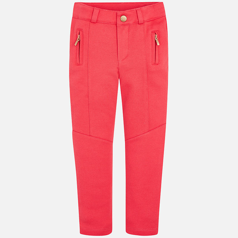 Mayoral: Bright Pink Strech Pant