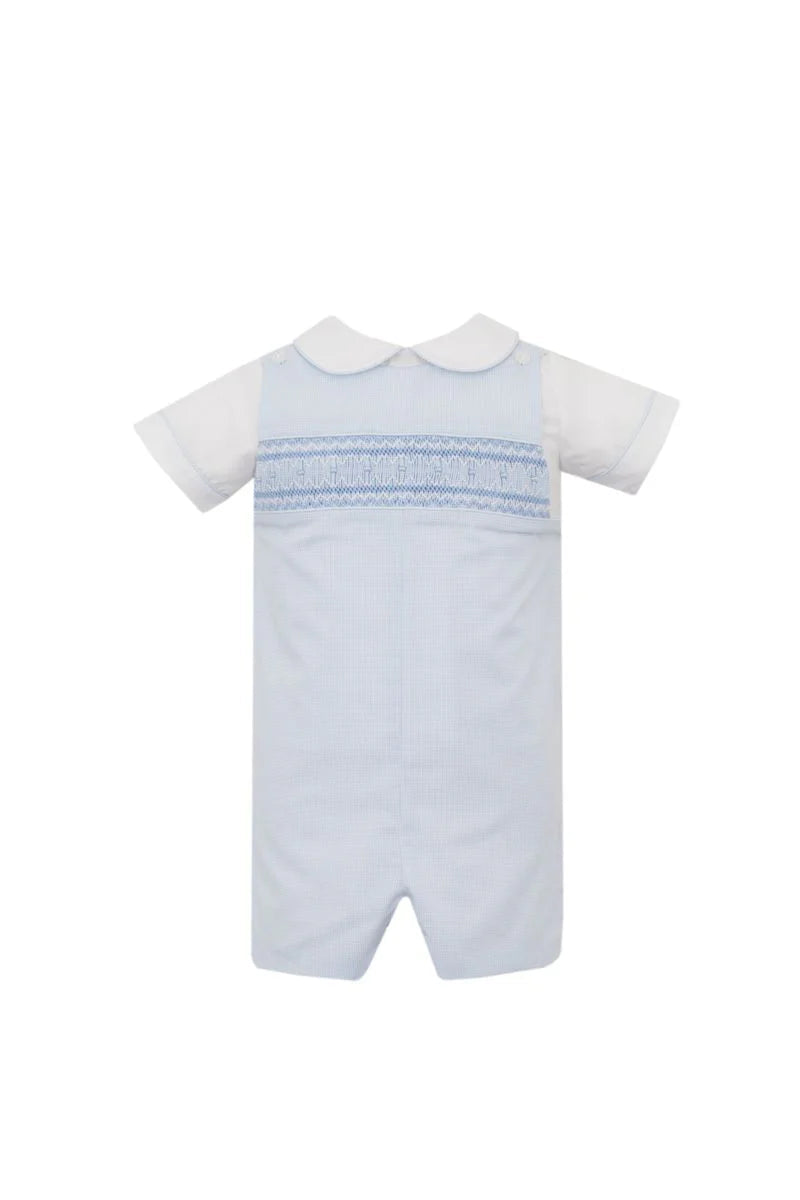 ANAVINI : LT BLUE GINGHAM BOY’S