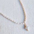 Ellison & Young : Genuine Freshwater Pearl Cross Necklace