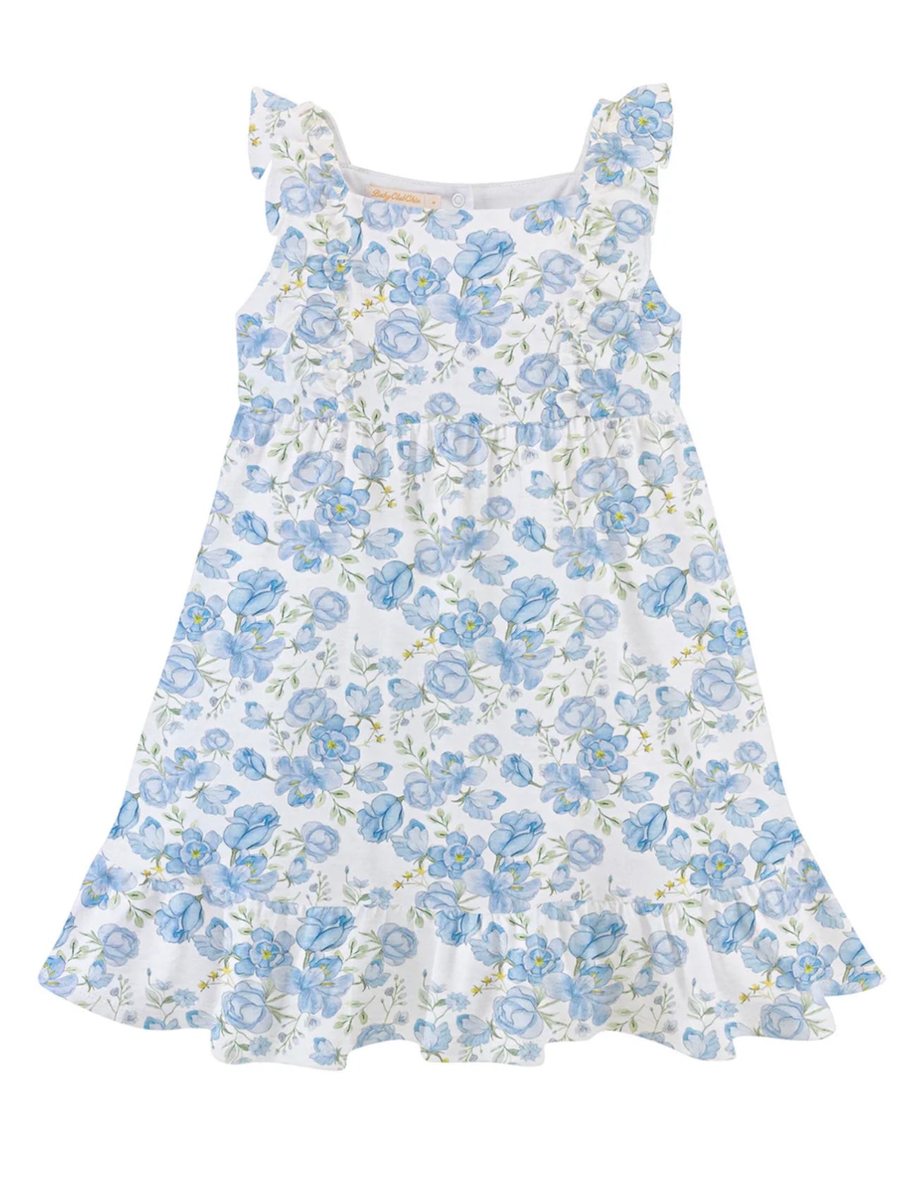Blue Floral Dress