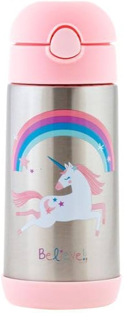 STEPHEN JOSEPH: Unicorn Double Wall Beverage Bottle