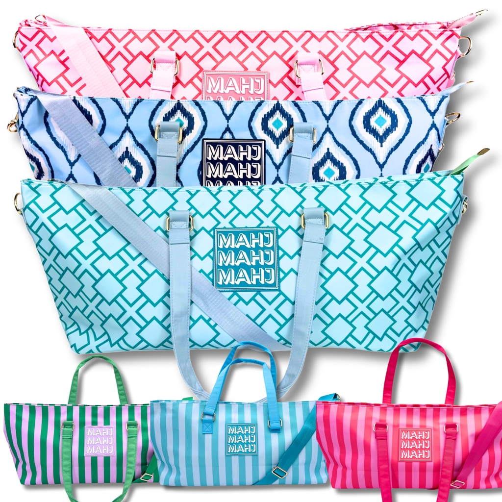 Premium Mahjong Tote Bag