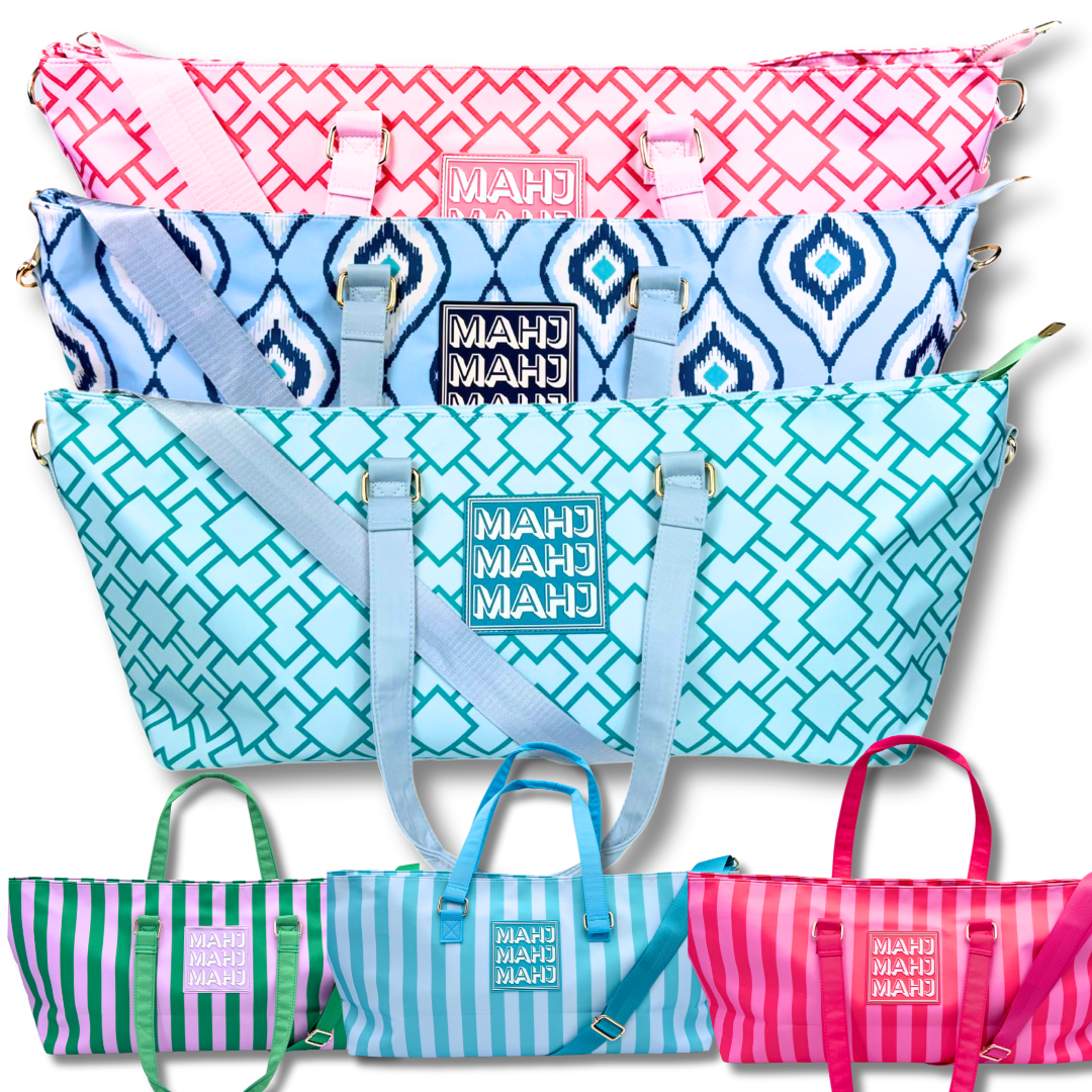 Premium Mahjong Tote Bag