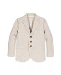 EJERIQUE CHICOS : BEIGE LINEN SUMMER BLAZER