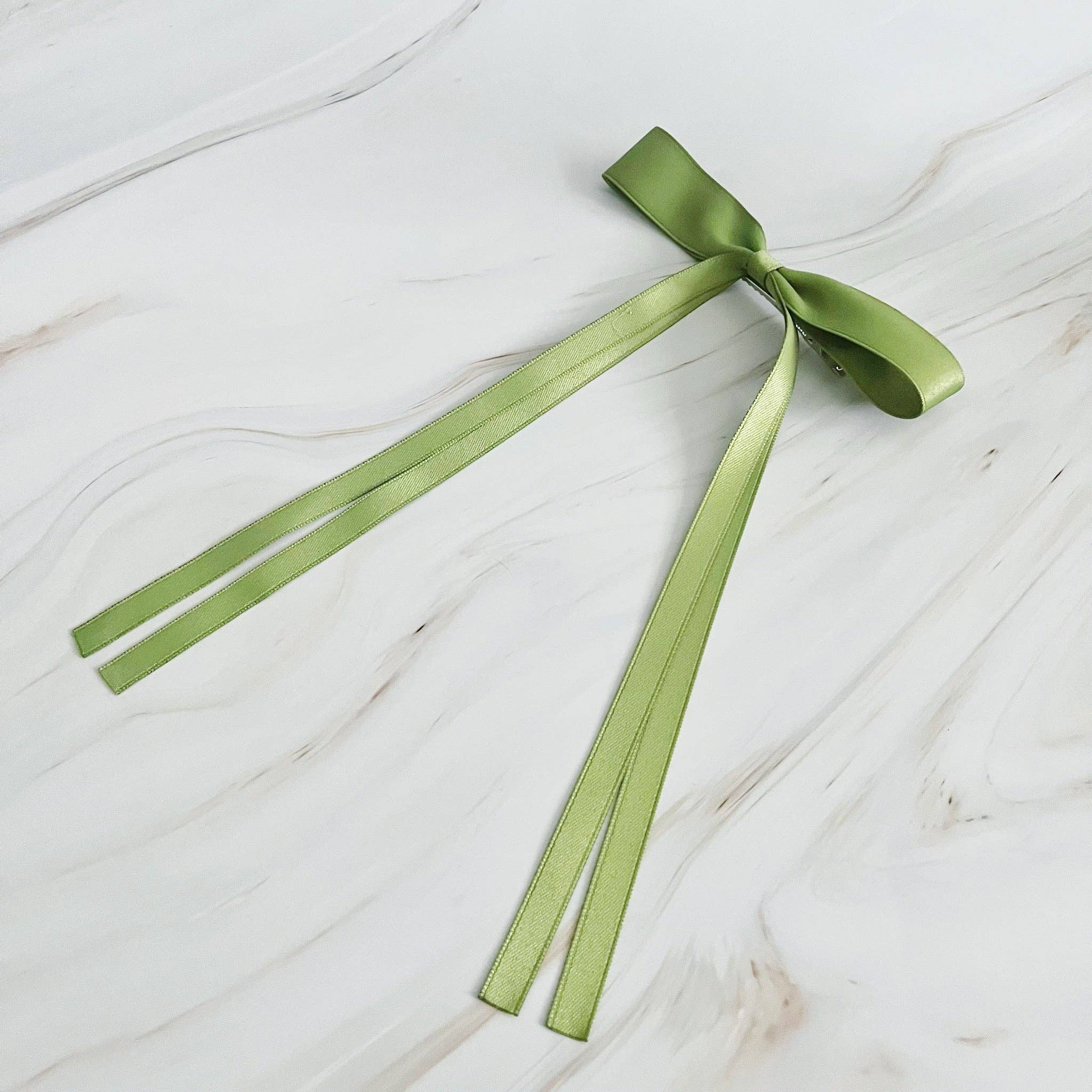 Ellison + Young : Ballerina Slim Bow Hair Clip