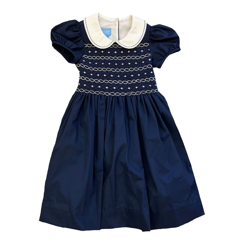ANAVINI: NAVY BLUE DRESS