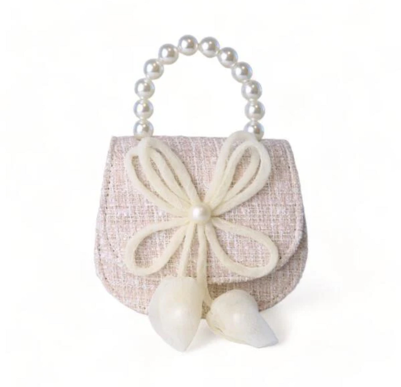 DOE A DEER : BOWTIE TWEED PURSE