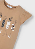 MAYORAL: GIRLS APPLIQUE STYLE TOP