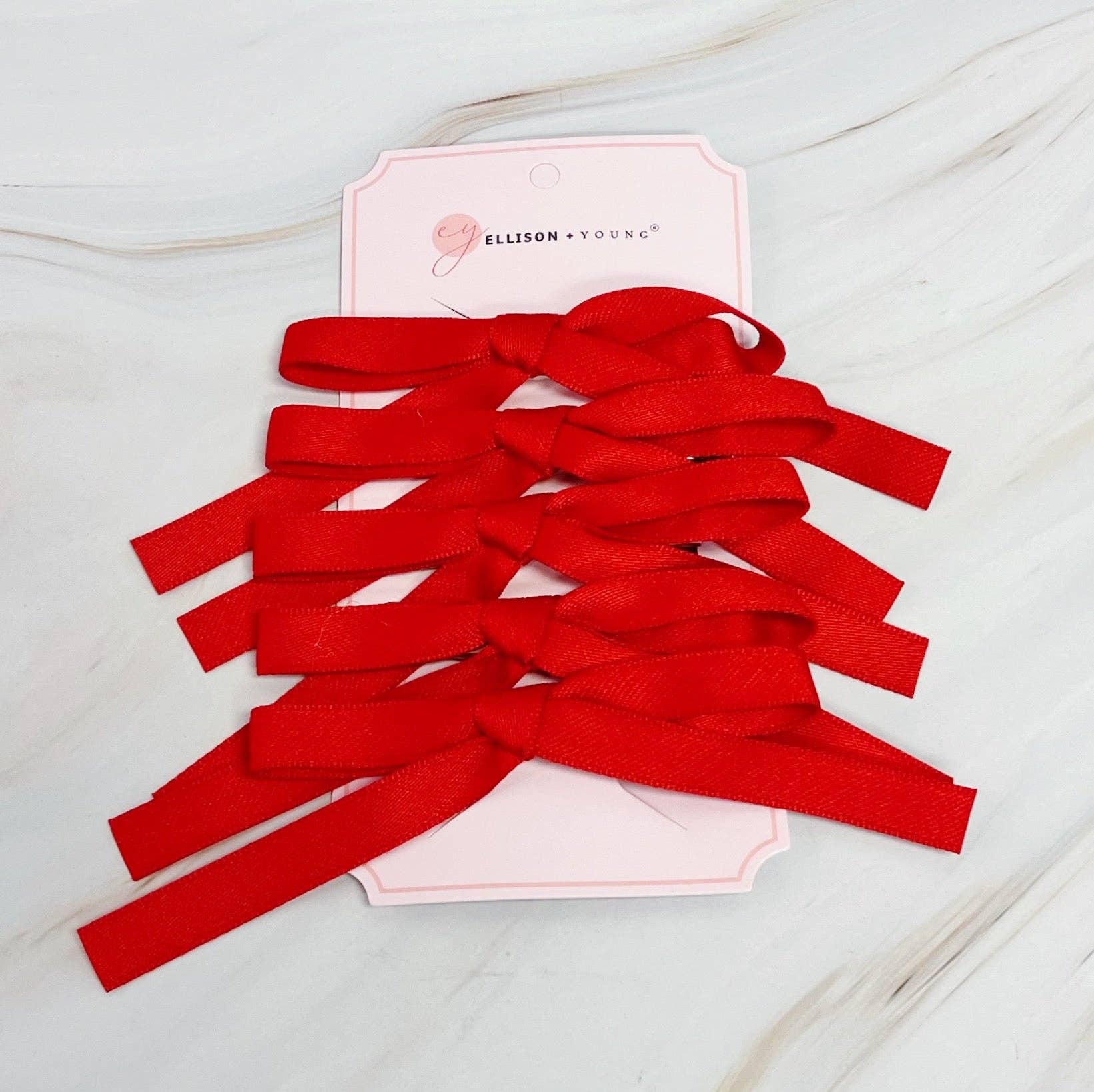 Ellison & Young : Solid Bow Hair Clip