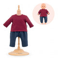 COROLLE Striped T shirt and Pants for 14inch Baby Doll