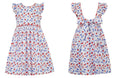 ANAVINI : SUMMER BERRIES - SLEEVELESS SUNDRESS W/BOW IN THE BACK