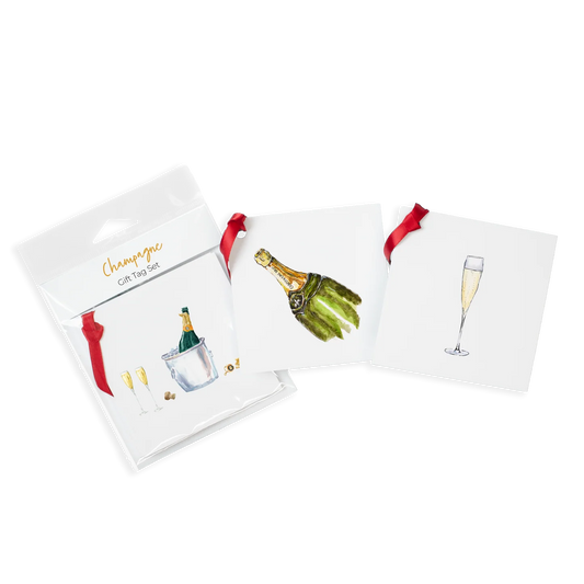 TAYLOR PALADINO: CHAMPAGNE GIFT TAG SET