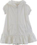 KICKEE : SOLID RUFFLE SWIM COVERUP