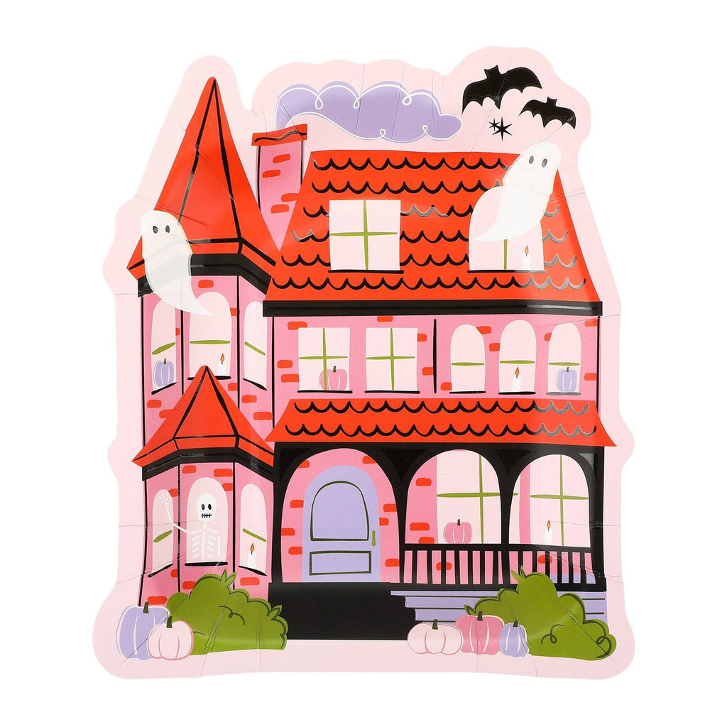 Packed Party : Halloween House 8 In Paper Plates