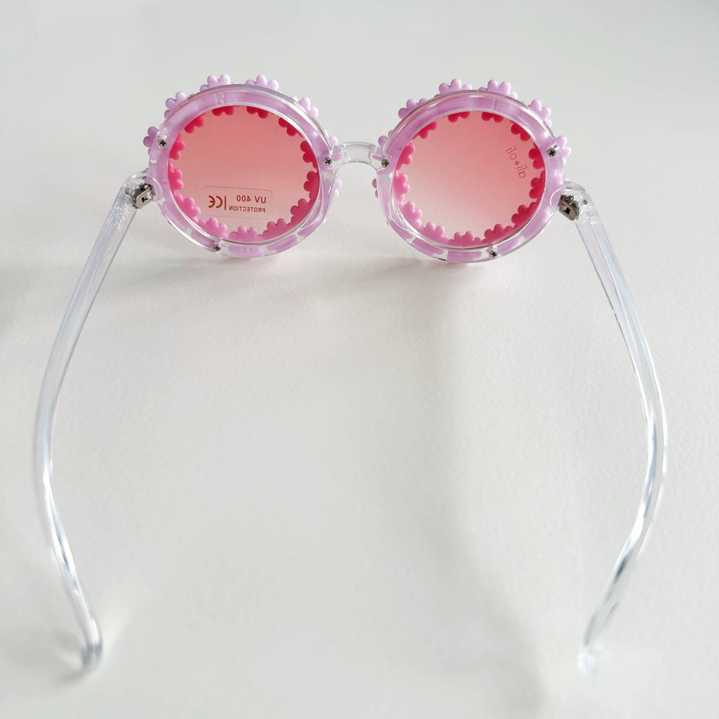 Sunglasses Flower Frame