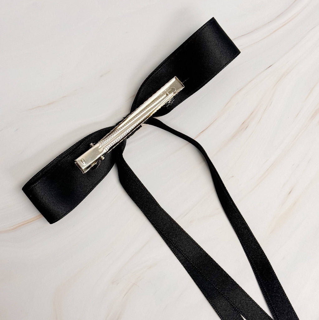 Ellison + Young : Ballerina Slim Bow Hair Clip