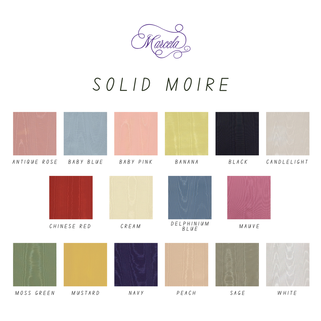 Baby Memory Book- Plain Moiré
