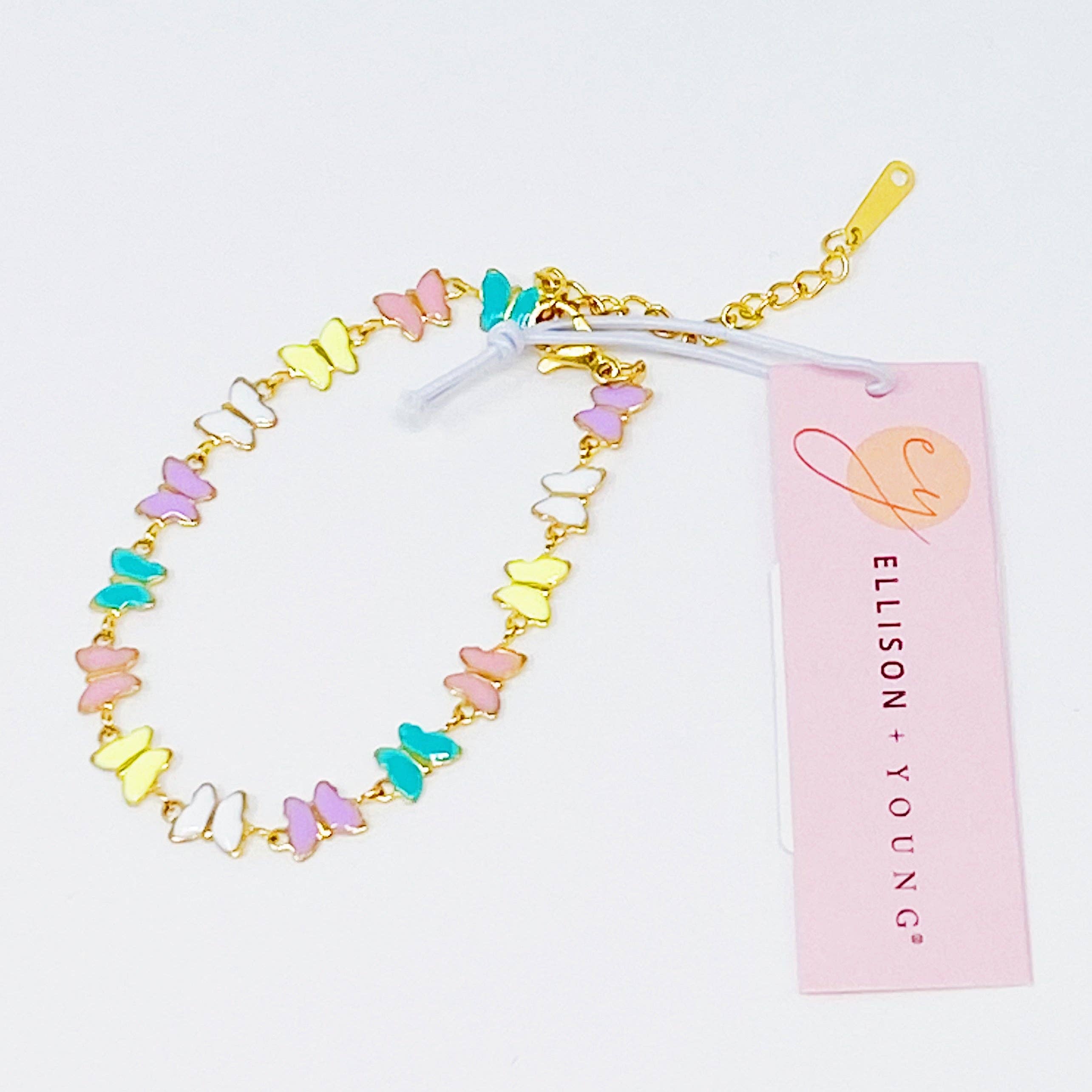 ELLISON+YOUNG: Linked Butterflies Bracelet