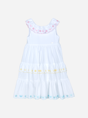 Patachou : White Floral Dress