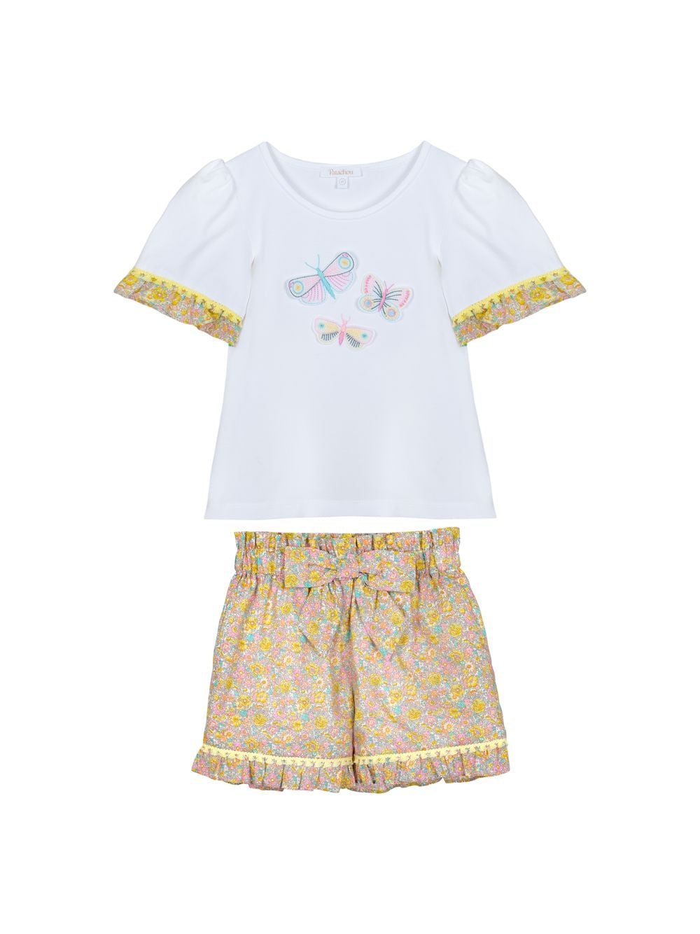Patachou : Yellow Floral Girl Set