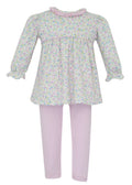 PETIT BEBE : GIRLS LONG SLEEVE WITH LEGGING