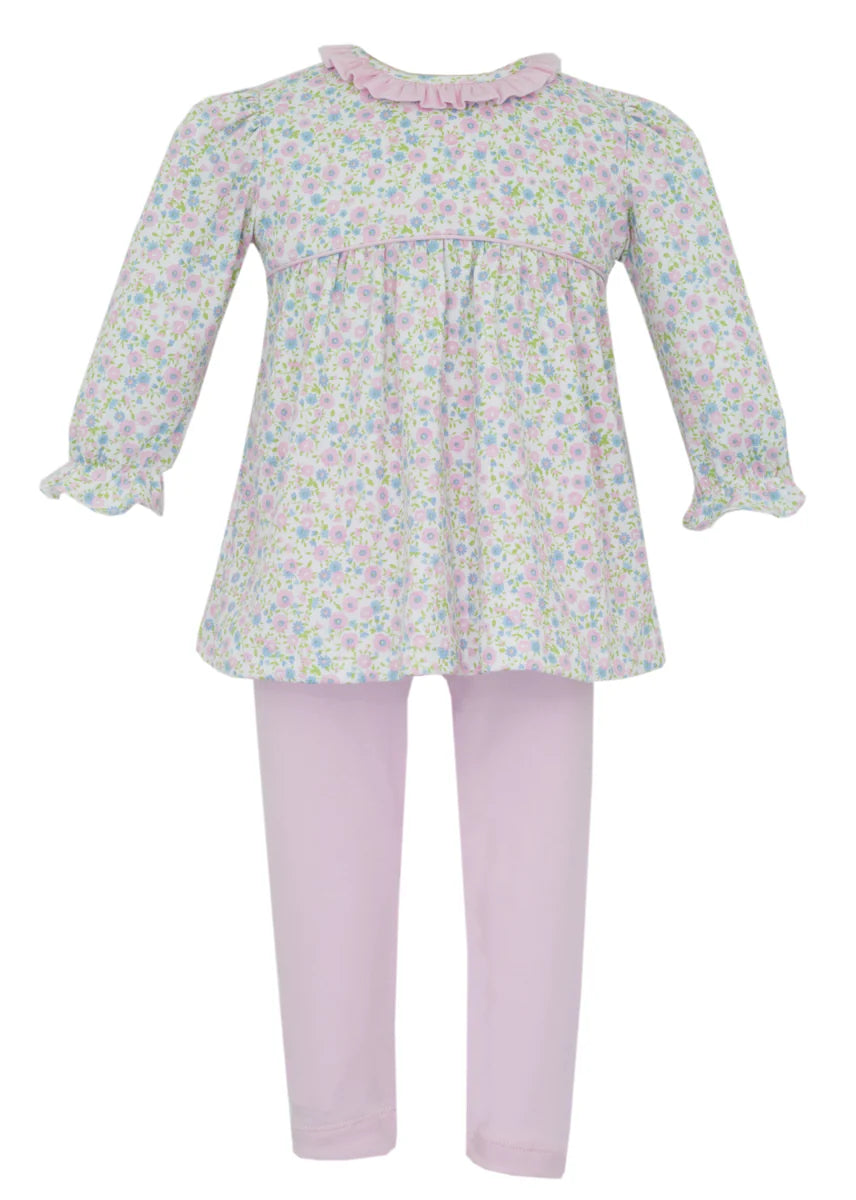 PETIT BEBE : GIRLS LONG SLEEVE WITH LEGGING