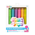 Heart Pops: Neon Highlighters (Set of 6)