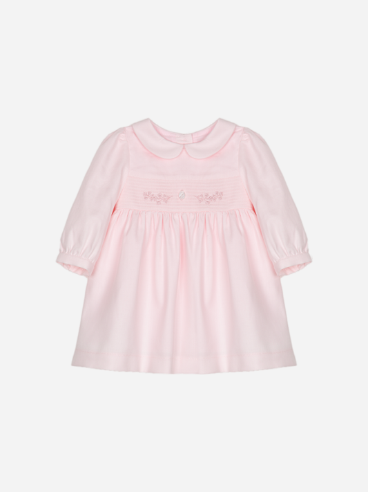 PATACHOU: PINK SMOCK DRESS