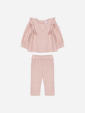 PATACHOU: DUSTY PINK KNIT SET