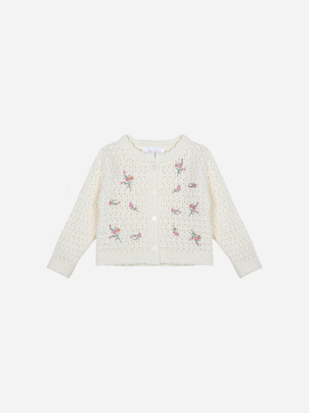 PATACHOU: FLORAL CARDIGAN
