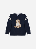 PATACHOU: BOY'S PUPPY SWEATER AND PANTS SET