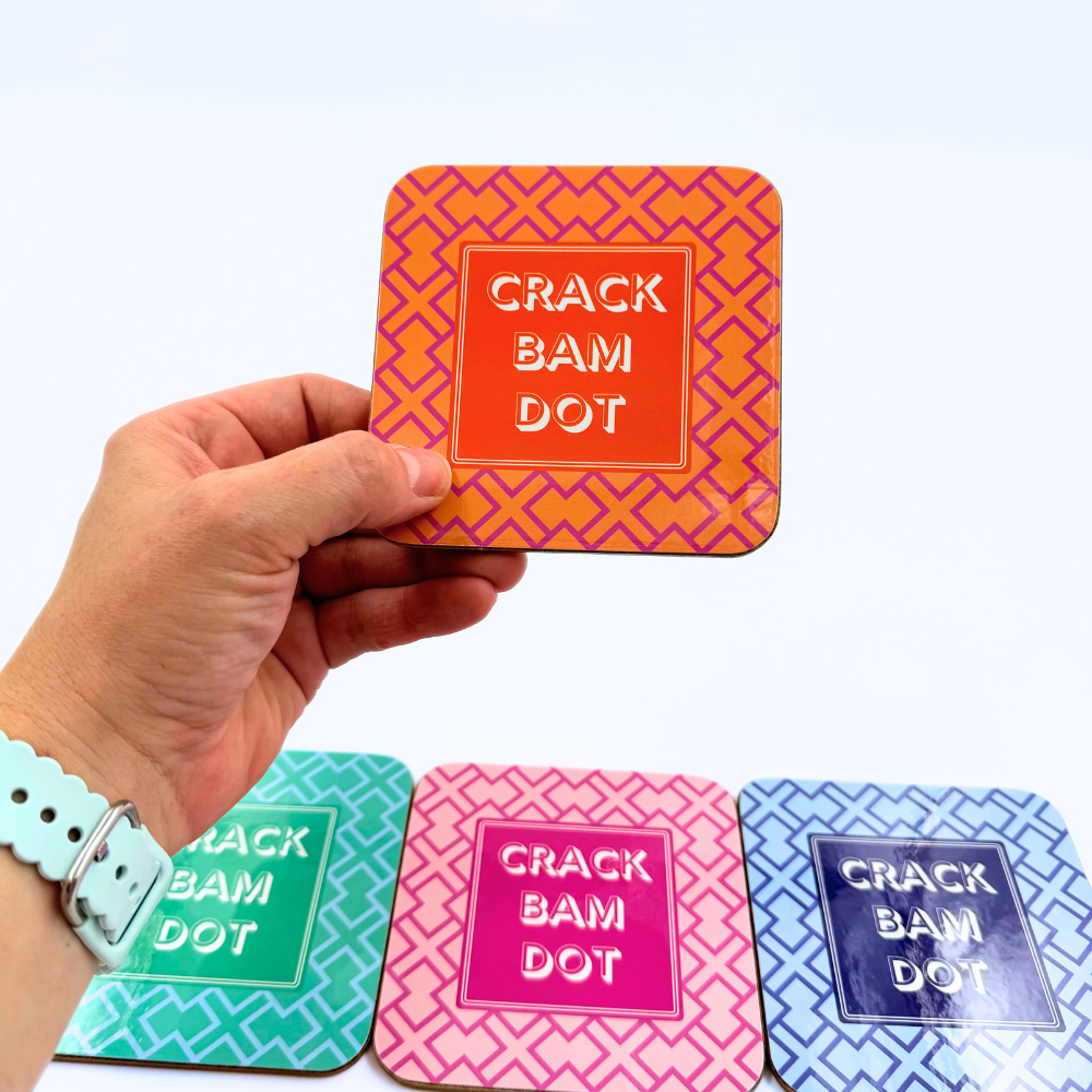 Mahjong Coasters Set of 4