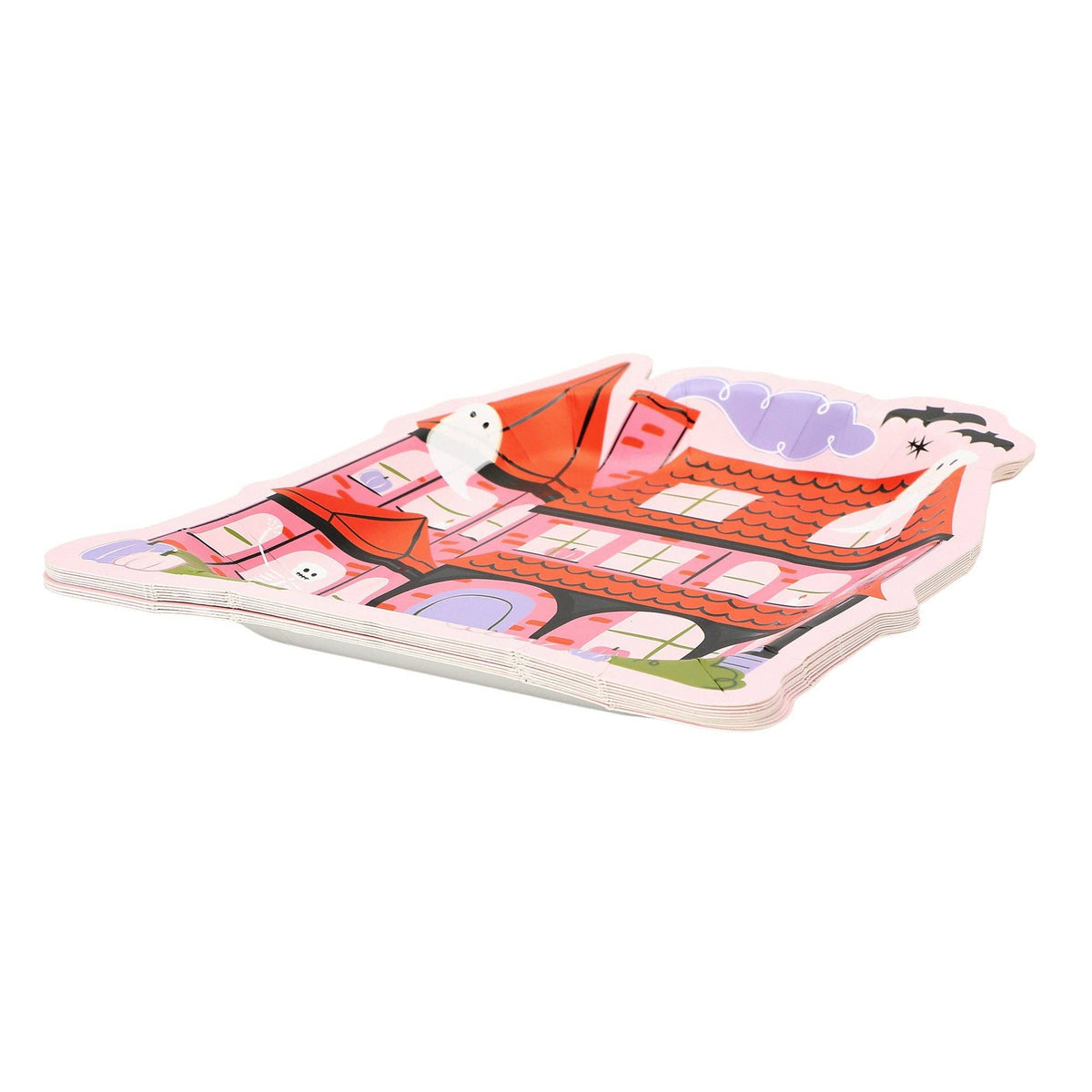 Packed Party : Halloween House 8 In Paper Plates